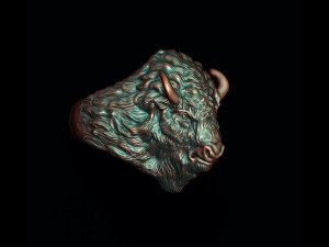 Buffalo ring Modèles 3D en vedette