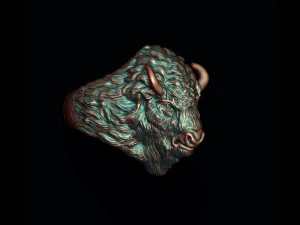 Buffalo ring 3D Print Model