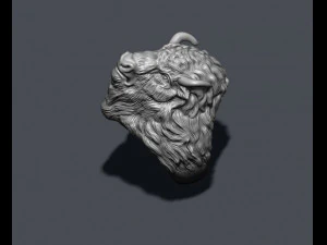 Buffalo ring 3D Print Model