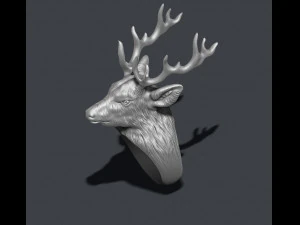 Deer ring 3D Print Model