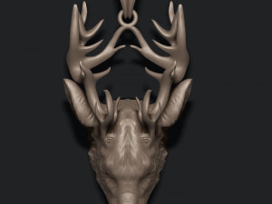 Deer pendant Modelo de impresión 3D