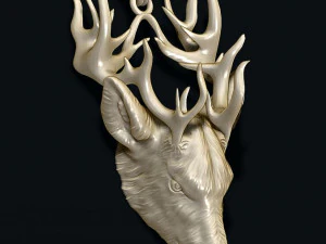 Deer pendant 3D Print Model