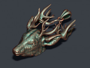 Deer pendant Modelo de impresión 3D