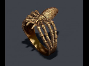 Spider ring 3D प्रिंट मॉडल