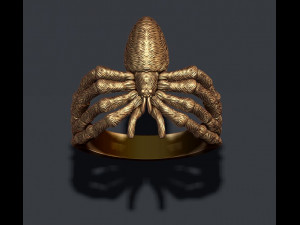 Spider ring 3D प्रिंट मॉडल