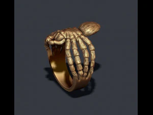 Spinnenring 3D Druckmodell