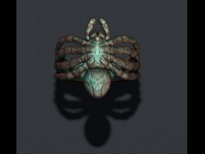 Spider ring Modèles 3D en vedette