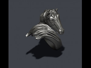 Horse ring 3D Print Model