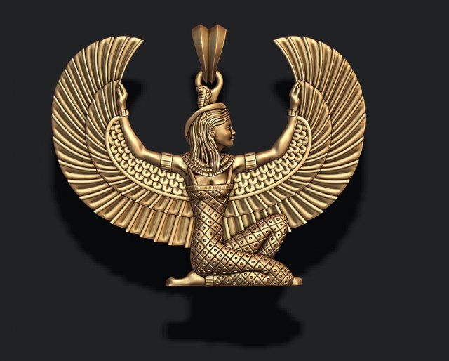 Isis pendant Modèles 3D en vedette .c4d .max .obj .3ds .fbx .stl .blend 