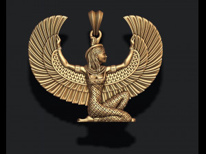 Isis pendant 3D 프린트 모델
