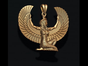 Isis pendant Modèles 3D en vedette