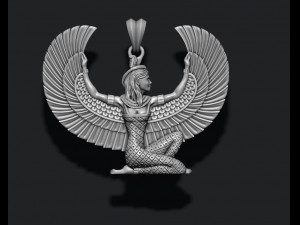 Isis pendant Modèles 3D en vedette