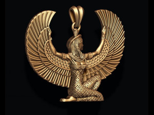 Isis pendant Modèles 3D en vedette