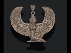 Isis pendant Modèles 3D en vedette