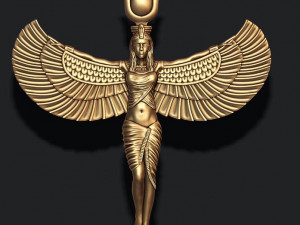 Isis pendant 3D Print Model