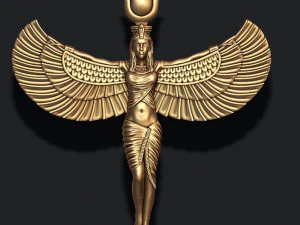 Isis pendant 3D Print Model