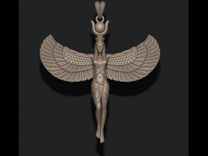 Isis pendant 3D Print Model