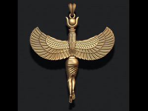 Isis pendant 3D Print Model