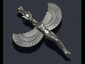 Isis pendant 3D Print Model