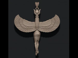 Isis pendant 3D Print Model