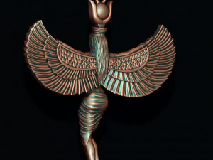 Isis pendant 3D Print Model