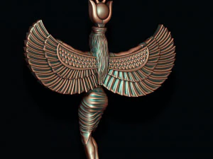 Isis pendant 3D Print Model
