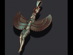 Isis pendant 3D Print Model