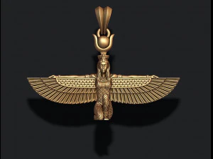 Isis pendant 3D Print Model