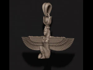 Isis pendant 3D Print Model