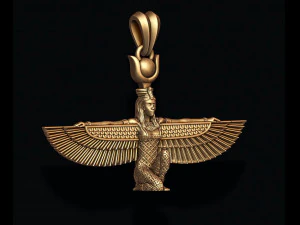 Isis pendant 3D Print Model
