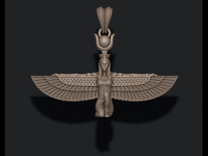 Isis pendant 3D 打印模型