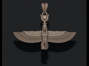 Isis pendant 3D Print Model