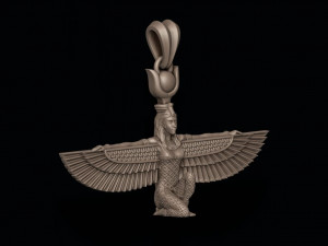 Isis pendant 3D 打印模型