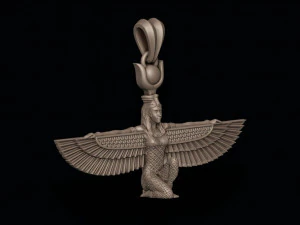 Isis pendant 3D Print Model