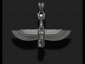 Isis pendant 3D 打印模型