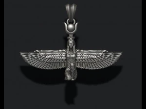 Isis pendant 3D Print Model