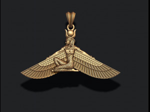 Isis pendant Modello di stampa 3D