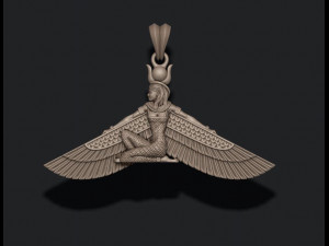 Isis pendant Modello di stampa 3D