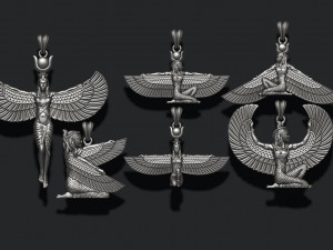 Isis pendants pack 3D 打印模型