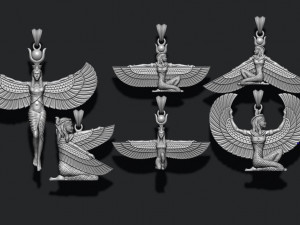 Isis pendants pack 3D 打印模型