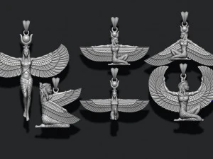 Isis pendants pack 3D Print Model