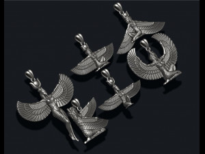 Isis pendants pack 3D 打印模型