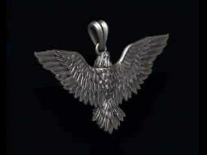 Eagle pendant 3D Print Model