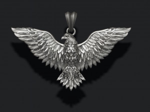 Eagle pendant 3D-printmodel