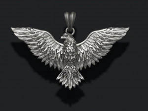 Eagle pendant 3D Print Model