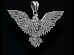 Eagle pendant 3D-printmodel