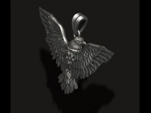 Eagle pendant 3D Print Model