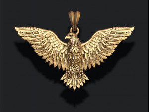 Eagle pendant Modelo de impresión 3D