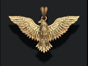 Colgante &aacute;guila Modelo de impresión 3D