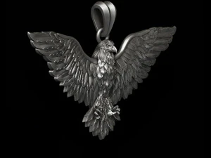 Eagle pendant 3D Print Model